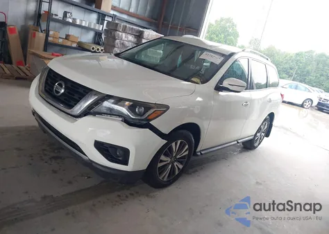 2017 Nissan Pathfinder S z USA, uszkodzony, nr VIN 5N1DR2MM9HC623591